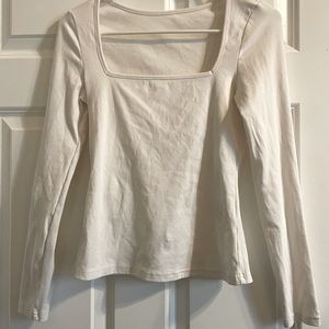 White SHEIN top